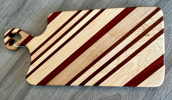 Handcrafted charcuterie board.