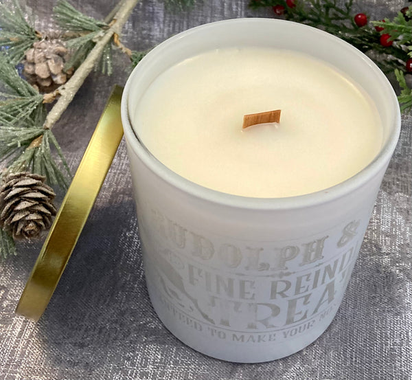 48. Ginger and Spice Scented Candle